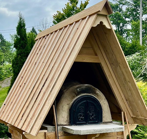 Participation à la construction d’un four à pain