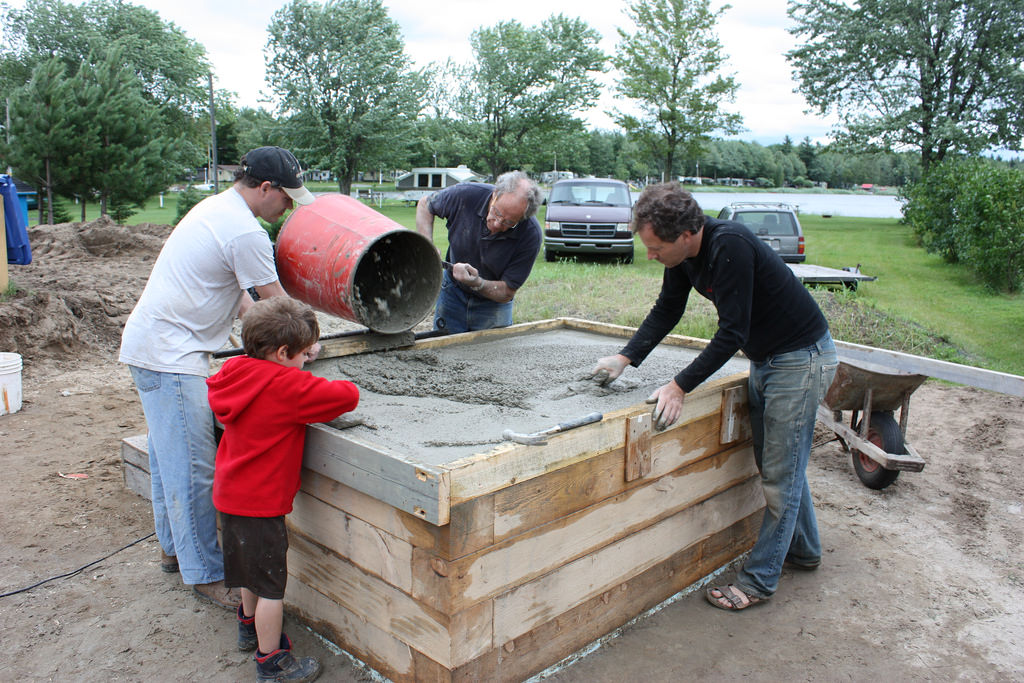 Détail de la voûte d’un four à pain